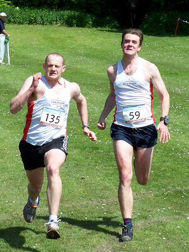 Battle to the finish line!