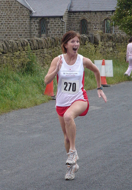 Happy to be racing!